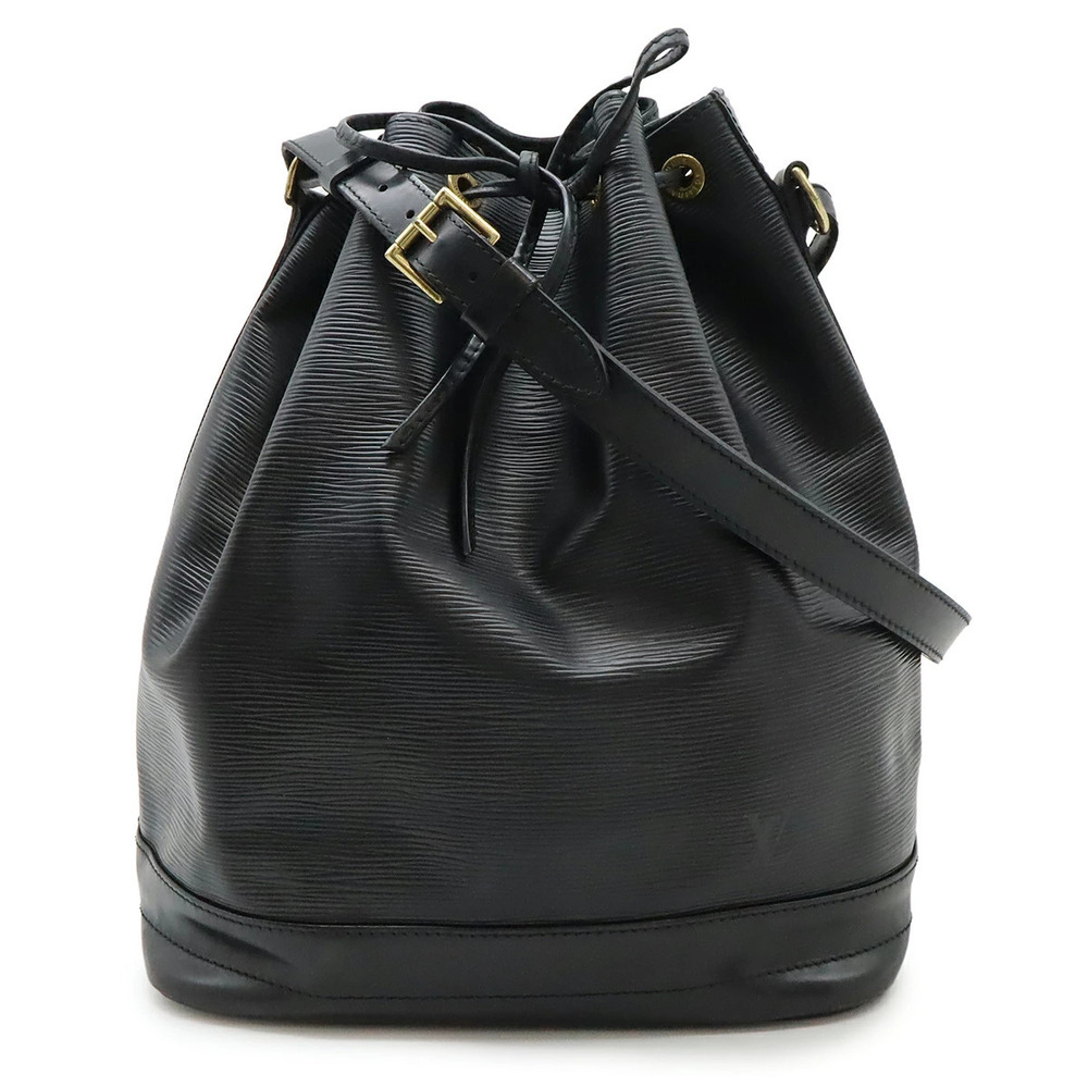 LOUIS VUITTON Epi Noe Shoulder Bag Hobo Drawstring Noir Black